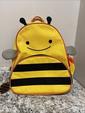Skip Hop Yellow Bee Kids Backpack